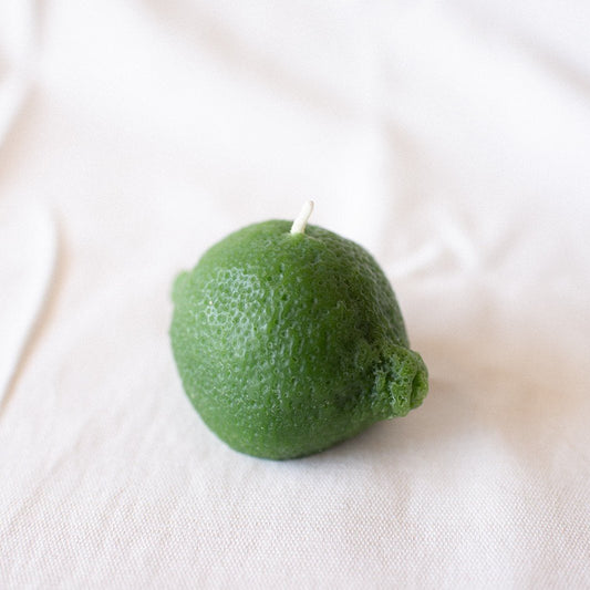 Beeswax Lime Candle - Happy Organics